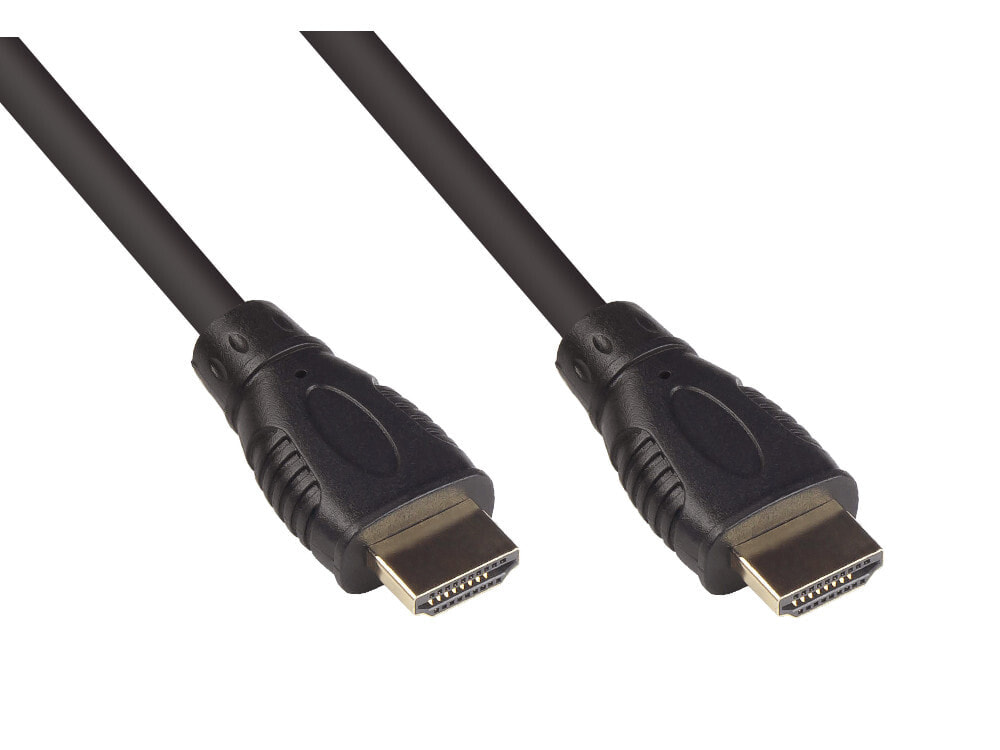 Alcasa 4520-015 HDMI кабель 1,5 m HDMI Тип A (Стандарт) Черный