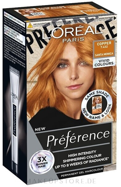 Permanente Haarfarbe Vivid Colours - L'Oreal Paris Preference Vivid Colours