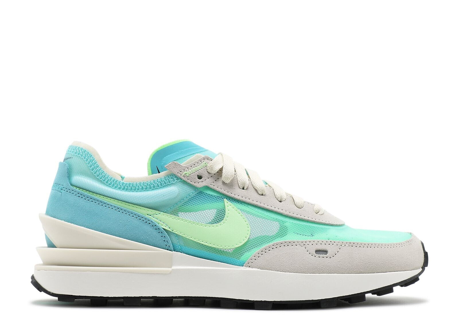 Wmns Waffle One 'Bleached Aqua Lime Glow'