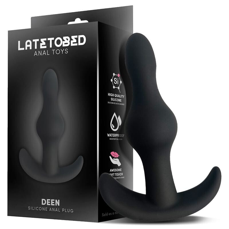 Плаг или анальная пробка LATETOBED Deen Silicone Butt Plug Anchor Base