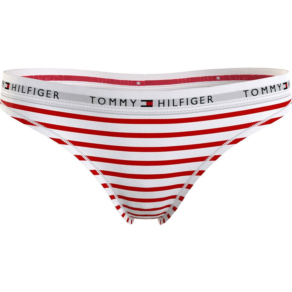 Red tommy shop hilfiger thong