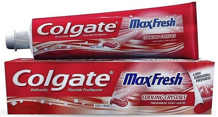 Zahnpasta - Colgate Max Fresh Spicy Fresh