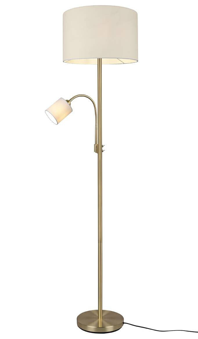 LED Stehlampe dimmbar Leselampe, Beige