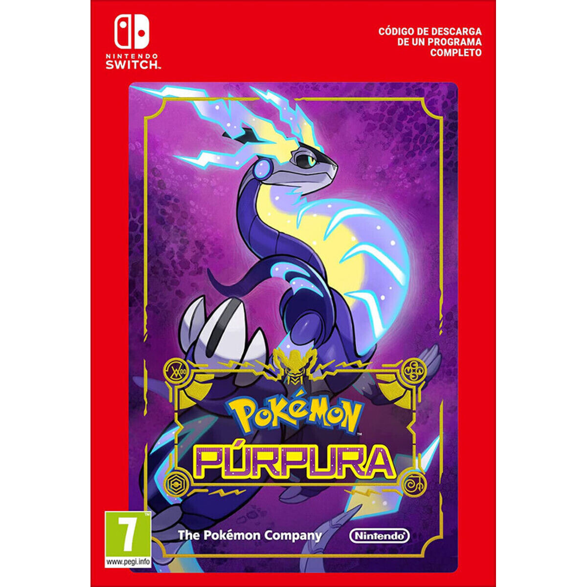 Nintendo Pokémon Violet Стандартная Мультиязычный Nintendo Switch 45496510879