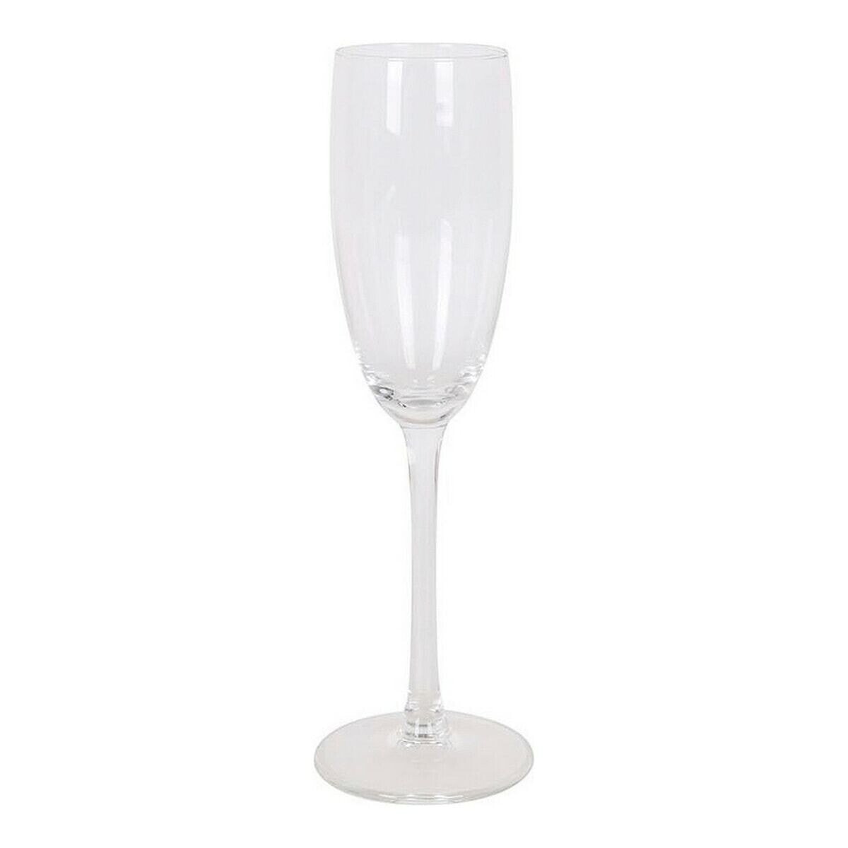 Champagne glass Royal Leerdam Sante Crystal Transparent 4 Units (18 cl)