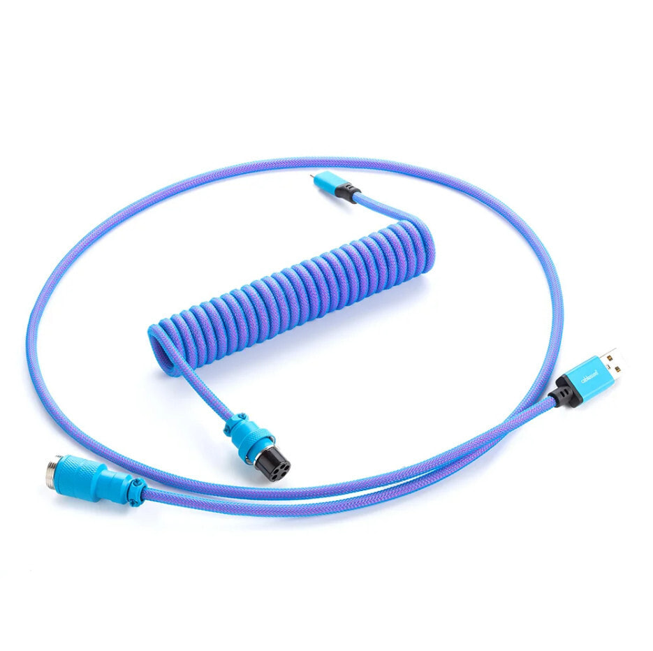 Компьютерный разъем или переходник Cablemod CM-PKCA-CLBALB-ILB150ILB-R. Cable length: 1.5 m, Connector 1: USB A, Connector 2: USB C, Product colour: Blue