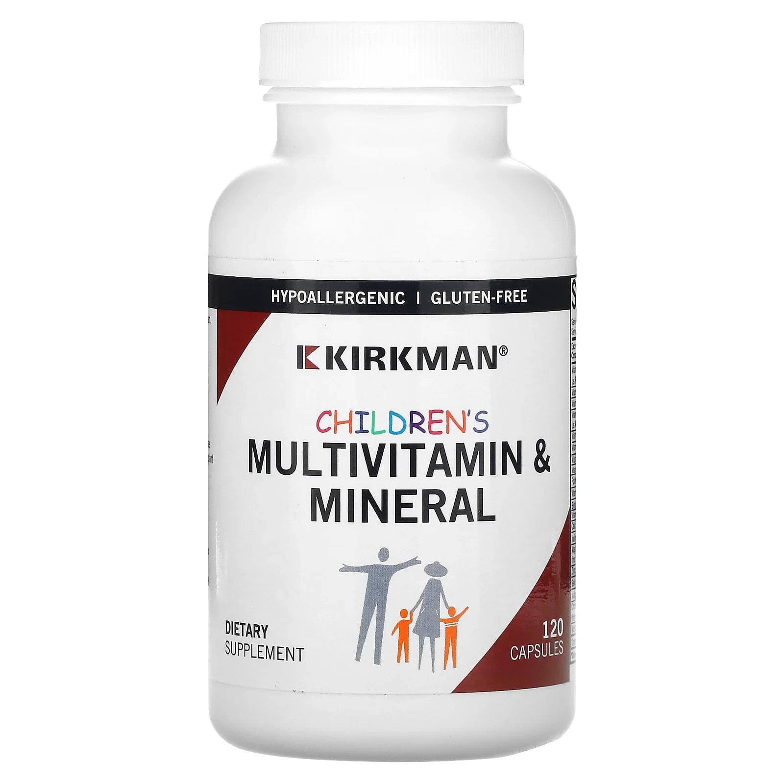 Киркман Лэбс, мультивитамины и минералы для детей, 120 капсул