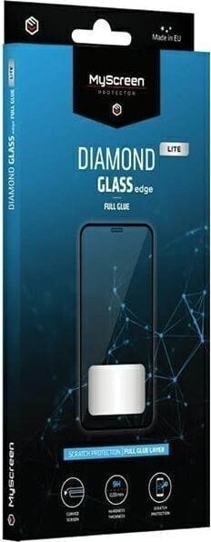 MyScreen Protector Szkło hartowane MyScreen Diamond Glass Edge Lite FG Apple iPhone 15 czarny/black Full Glue