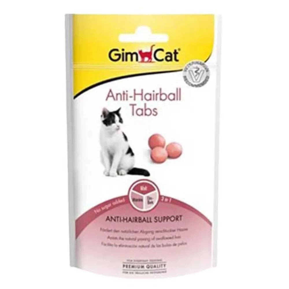 GIMCAT Anti-Hairball 40gr malt cat snack