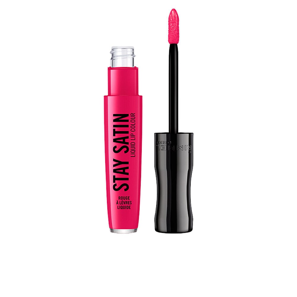 Rimmel Stay Satin Liquid Lip Color 400 Obsession Стойкая губная помада атласного покрытия