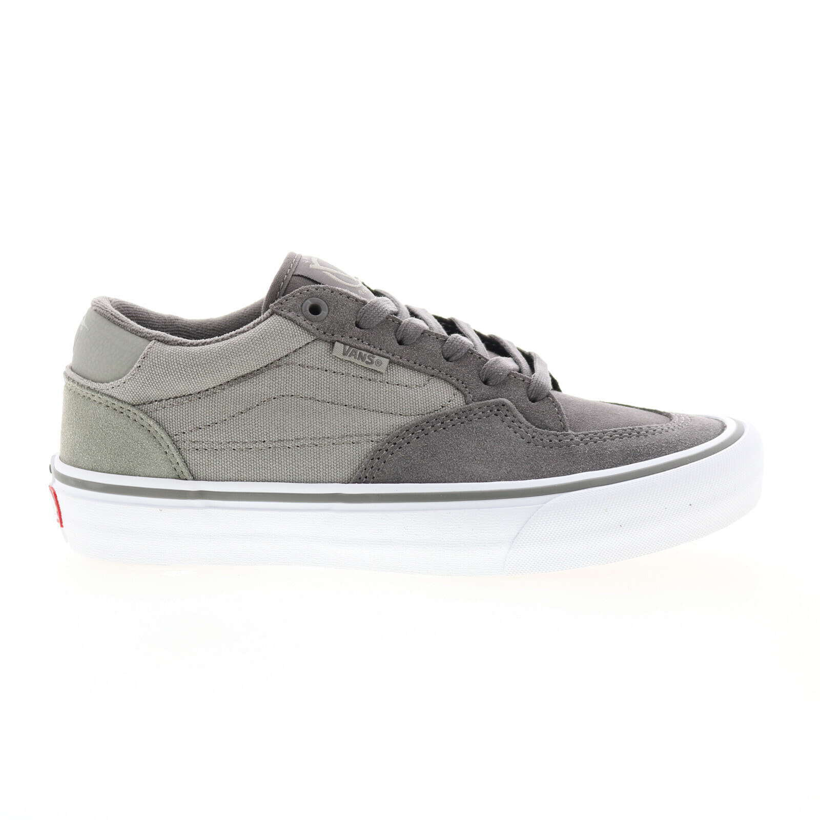 Vans Rowan Pro VN0A5HEV38Z Mens Gray Suede Lace Up Lifestyle Sneakers Shoes