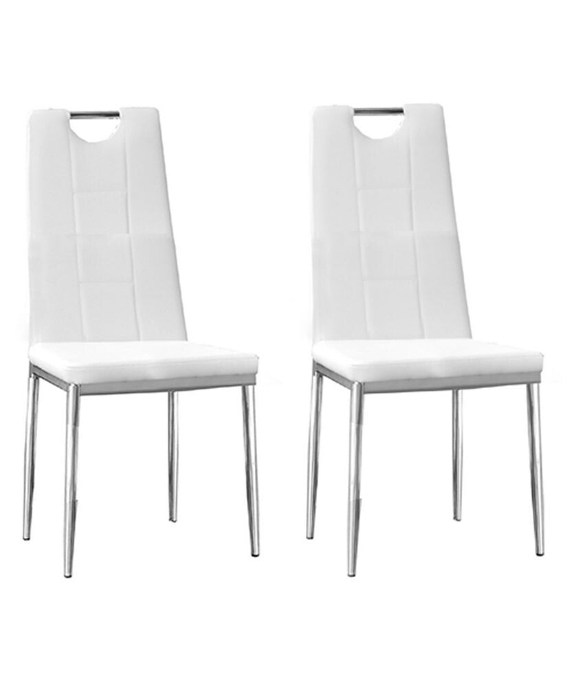 Best Master Furniture beverly Upholstered Side Chairs, Set of 2