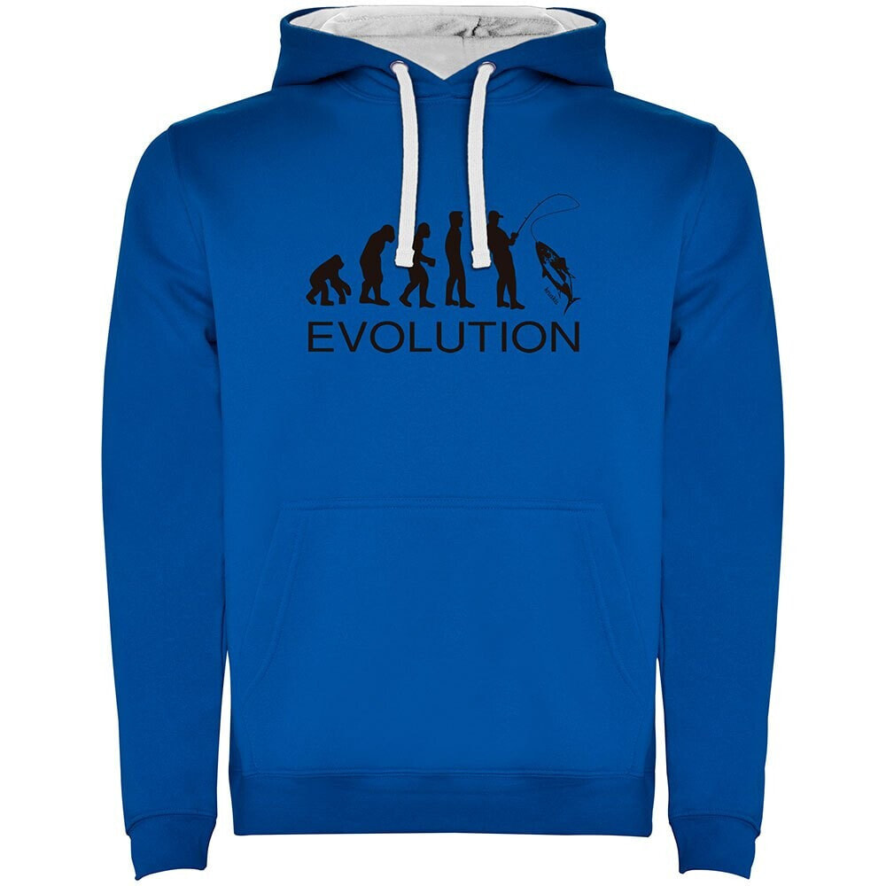 KRUSKIS Evolution By Anglers Two-Colour Hoodie