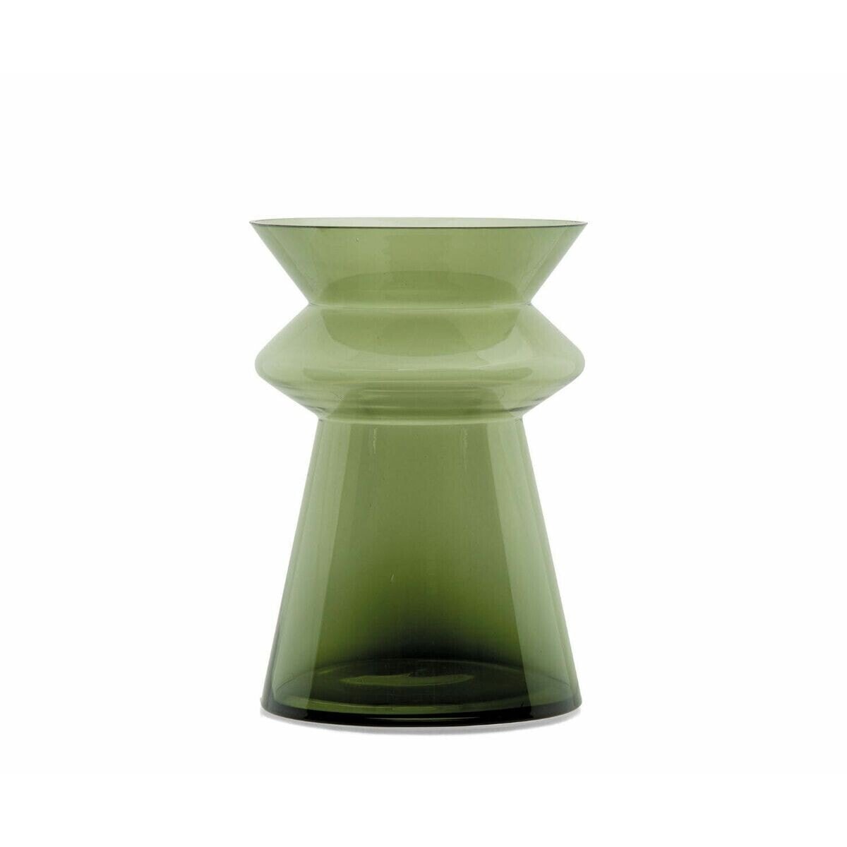 Vase Alexandra House Living Noah Green Glass 20 x 29 x 20 cm