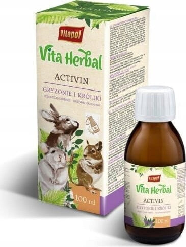 Vitapol Vita Herbal dla gryzoni i królika, activin 100ml