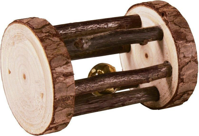 Игрушка и декор для грызунов Trixie Zabawka dla gryzoni Rolka drewno 7×5 cm