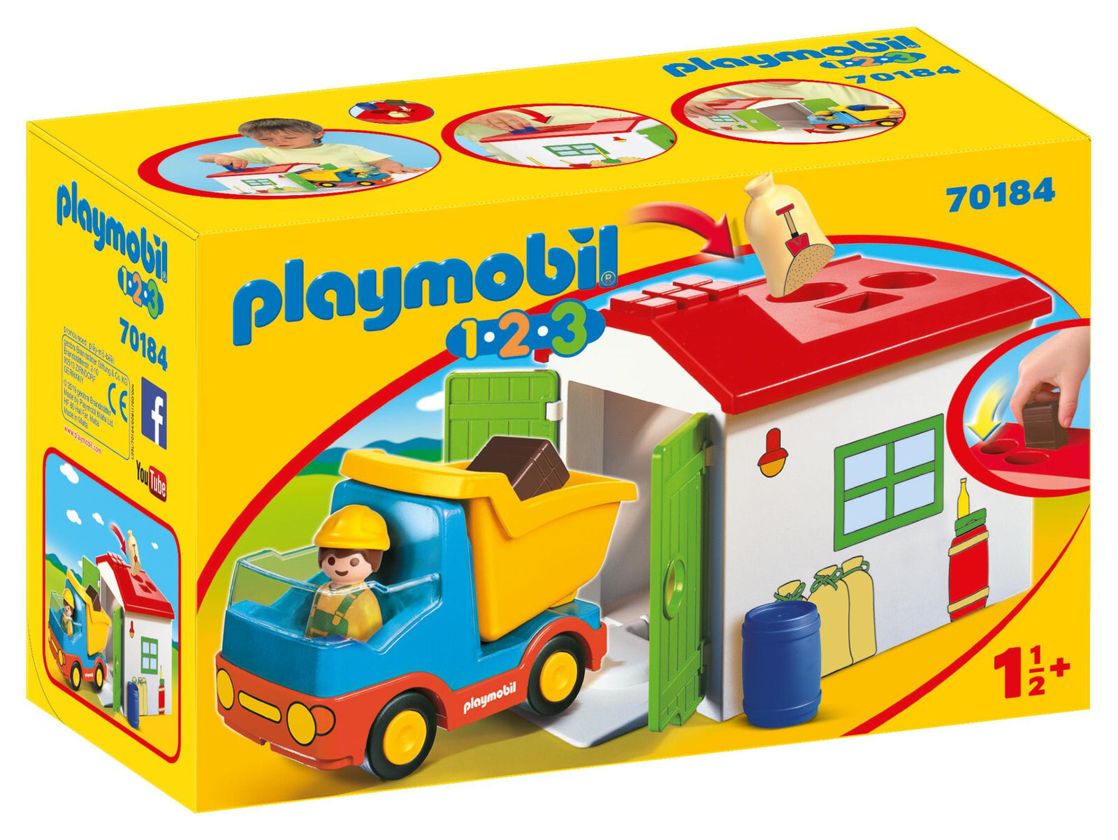 Playmobil 1.2.3 70184 набор игрушек