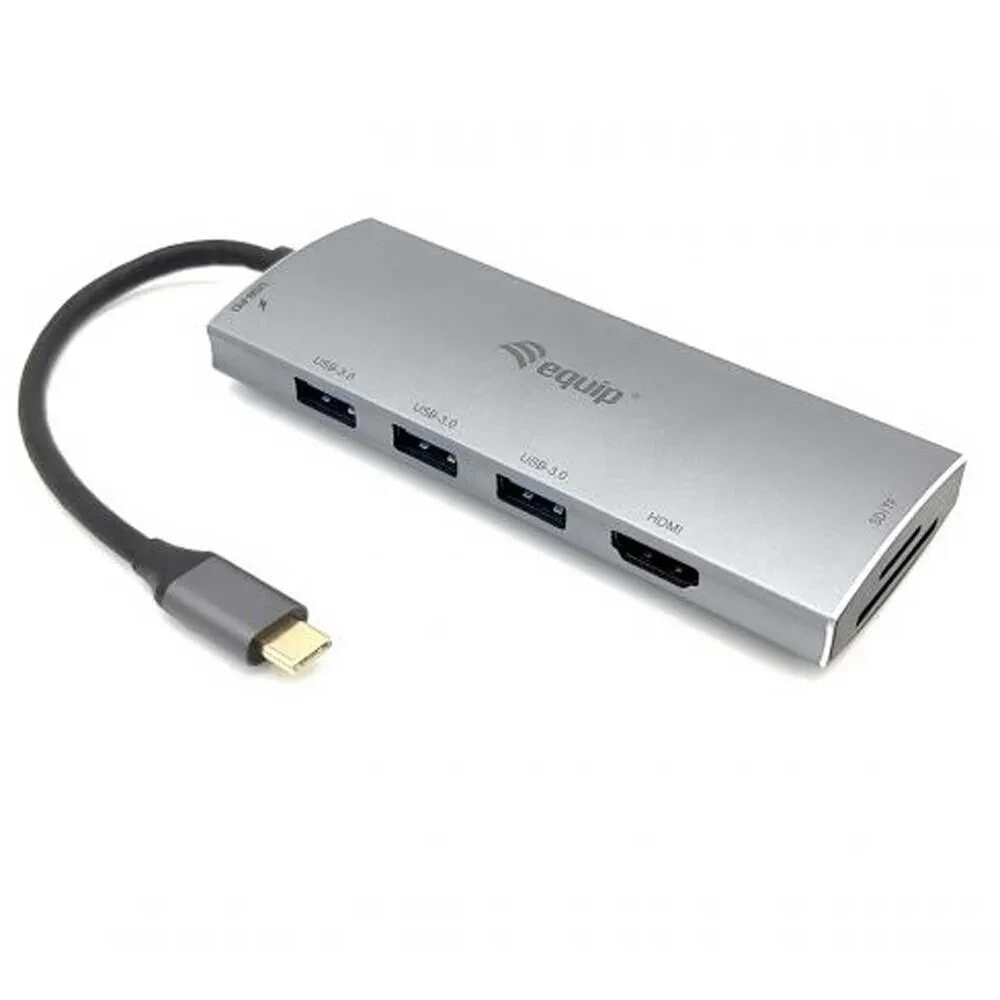 EQUIP 133482 USB C To Multiport Adapter