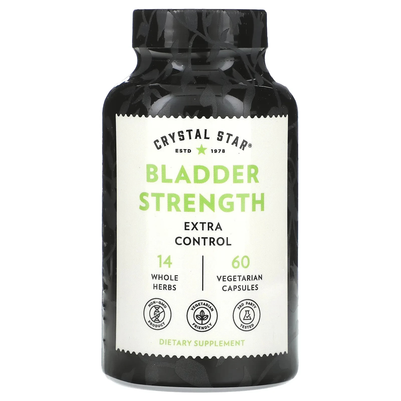 Crystal Star, Bladder Strength, 60 Vegetarian Capsules