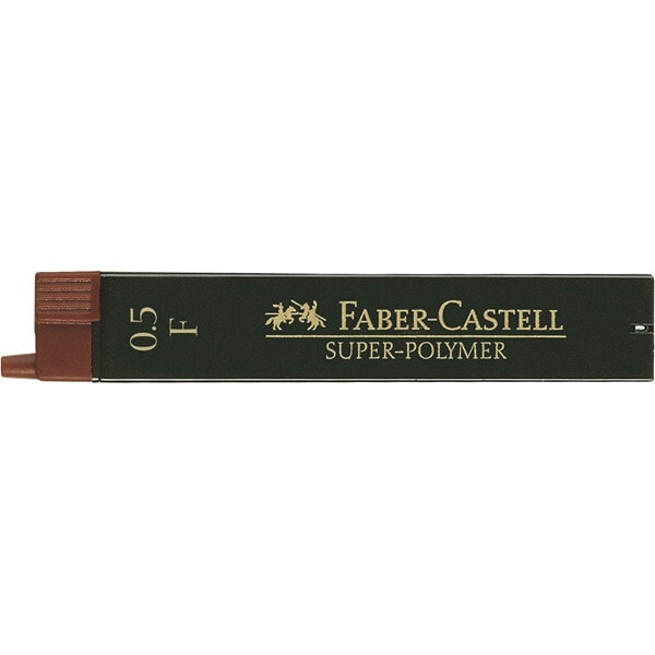 Faber-Castell SUPER POLYMER запасной грифель F Черный 120510