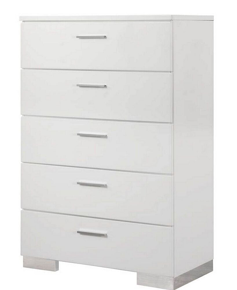 Macy's coaster Home Furnishings Felicity 5-Drawer Chest