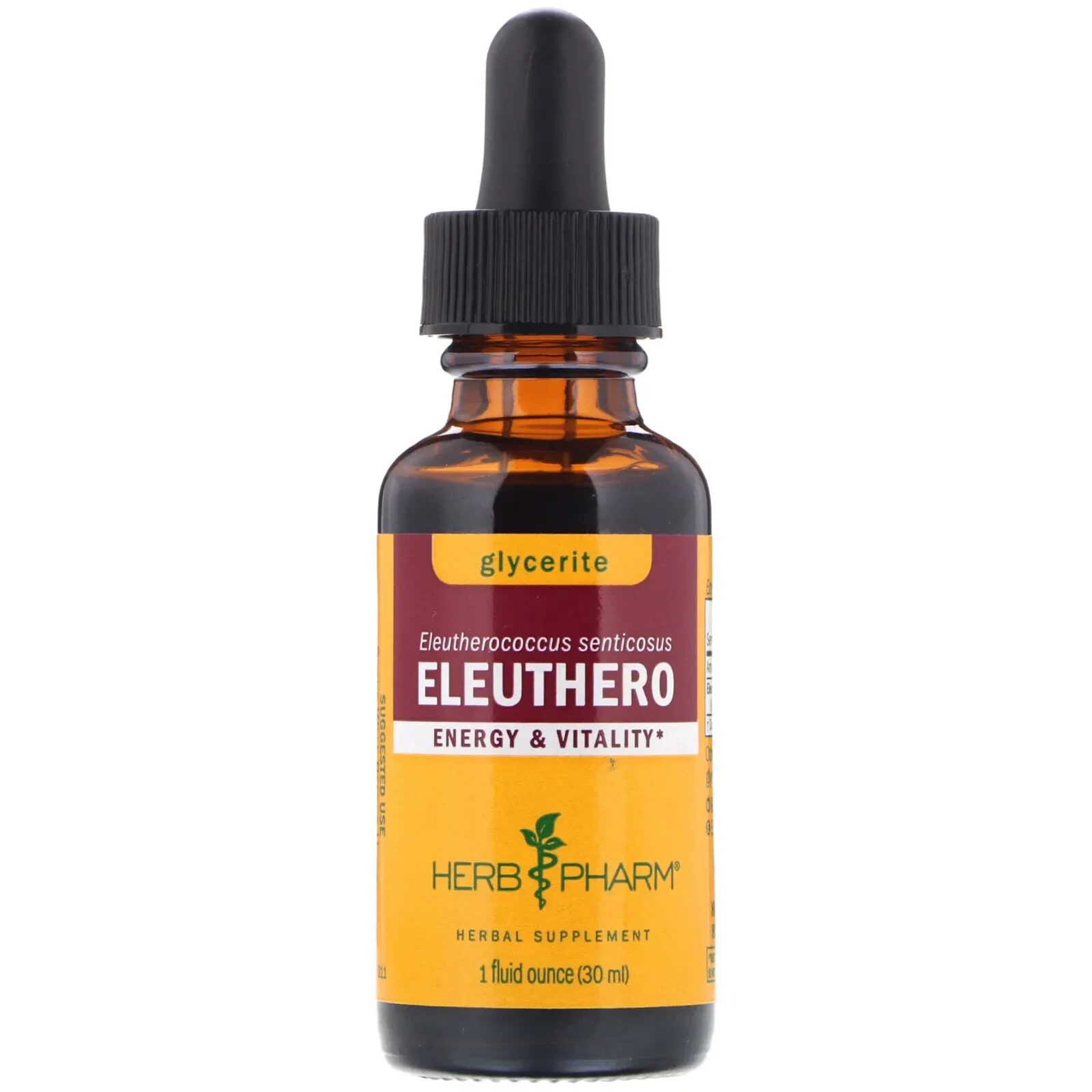 Eleuthero, Glycerite, 1 fl oz (30 ml)