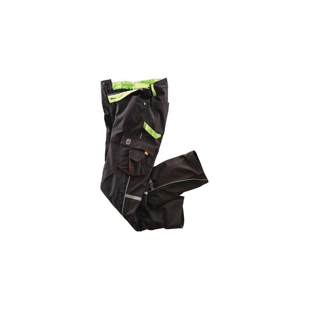 Terrax Softshellhose Terrax Workwear Größe 58 schwarz/limette