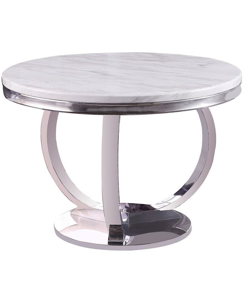 Best Master Furniture layla Modern Round Dining Table