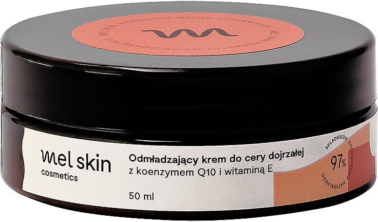 Anti-Aging-Creme für reife Haut mit Coenzym Q10 und Vitamin E - Mel Skin