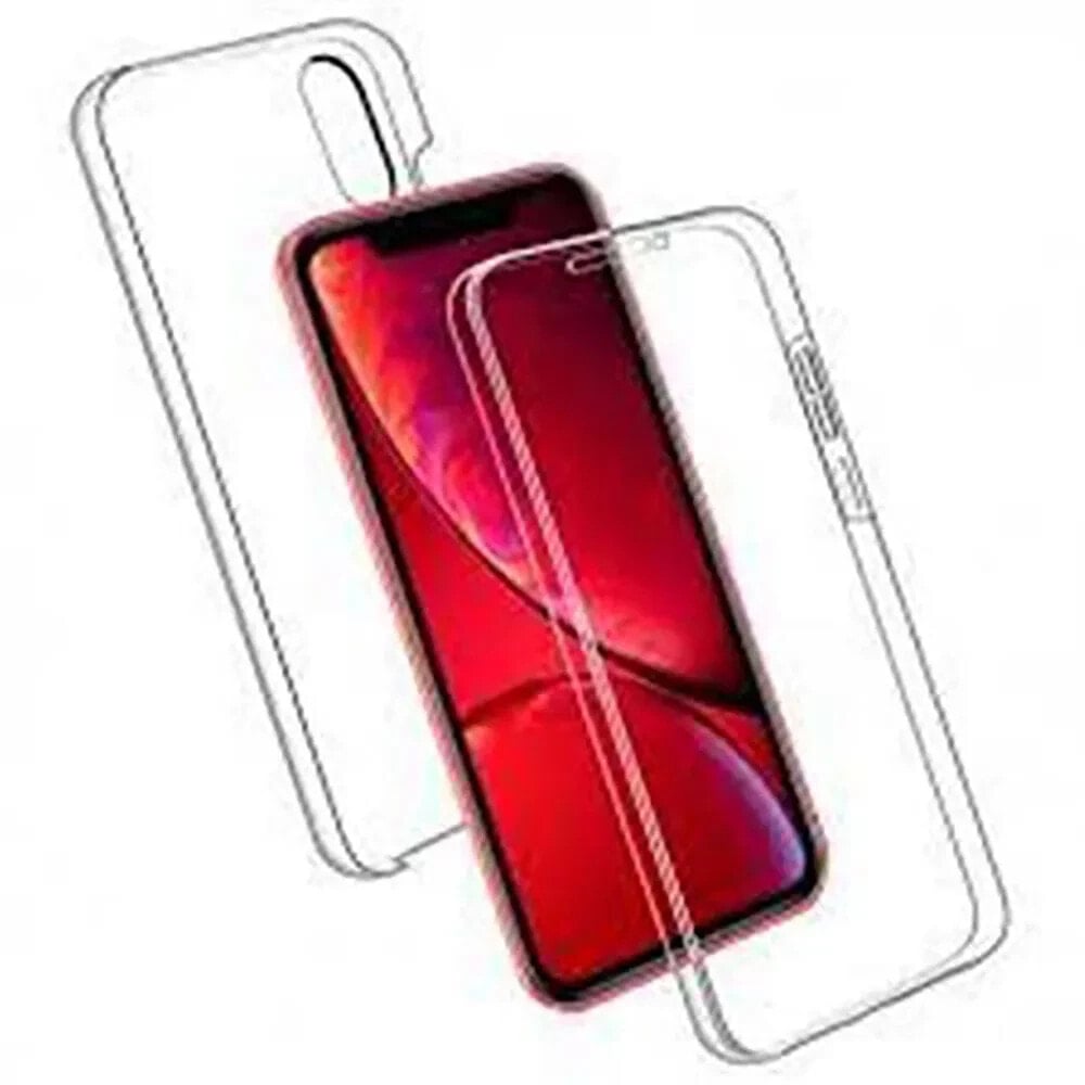 MC IPhone XR double silicone 360º phone case