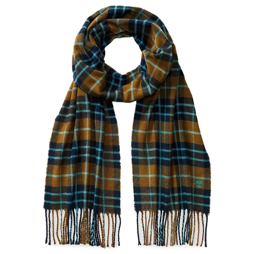 TIMBERLAND Plaid Smart Casual Scarf