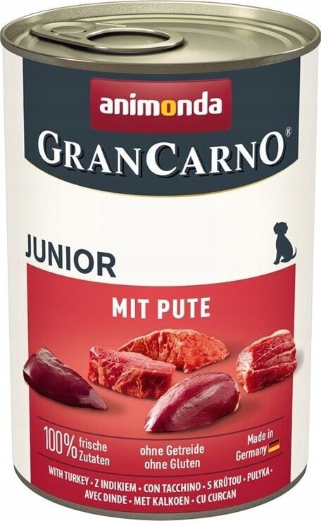 Animonda ANIMONDA GranCarno Junior z indykiem 400g