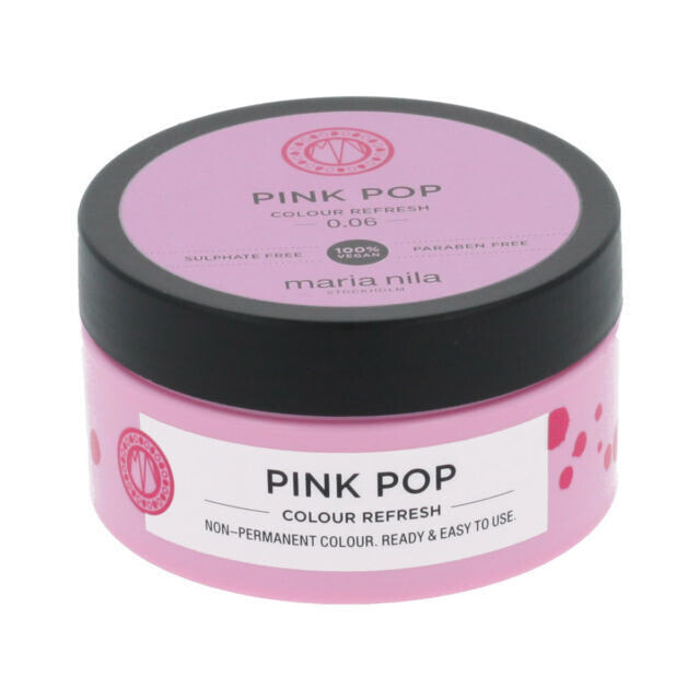Fine nourishing mask without permanent color pigments Pink ( Colour Refresh Mask)