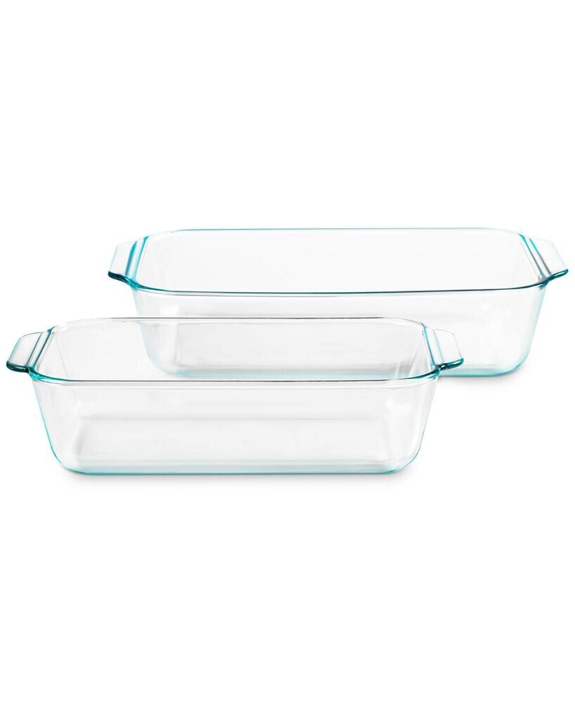 Pyrex deep Baking Dishes, Set of 2