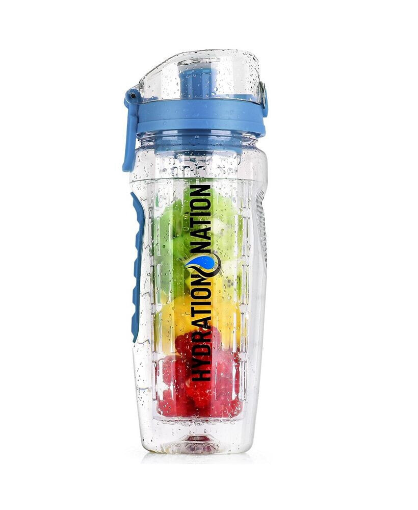 Zulay Kitchen portable Water Bottle with Fruit Infuser