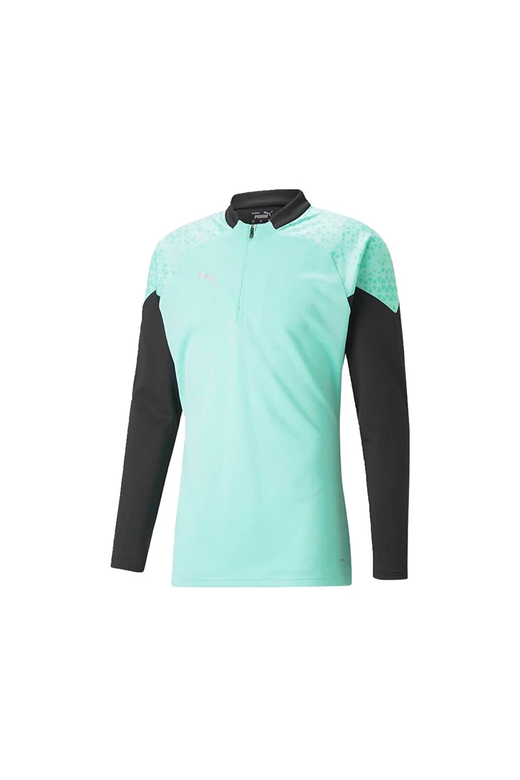 Teamcup Training 1/4 Zip Top Erkek Futbol Uzun Kollu Antrenman Üstü 65798225 Yeşil