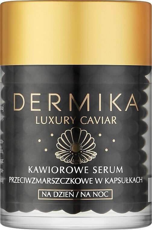 Anti-Falten-Serum in Kapseln - Dermika Luxury Caviar Serum