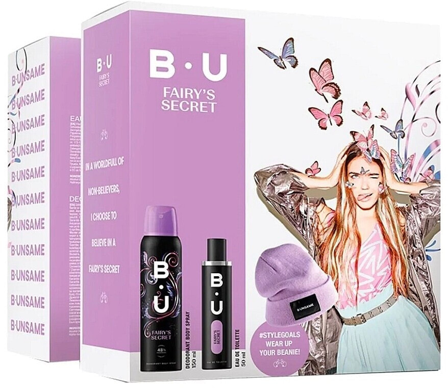 B.U. Fairy Secret - Duftset (Eau de Toilette 50ml + Deospray 150ml + Mütze)