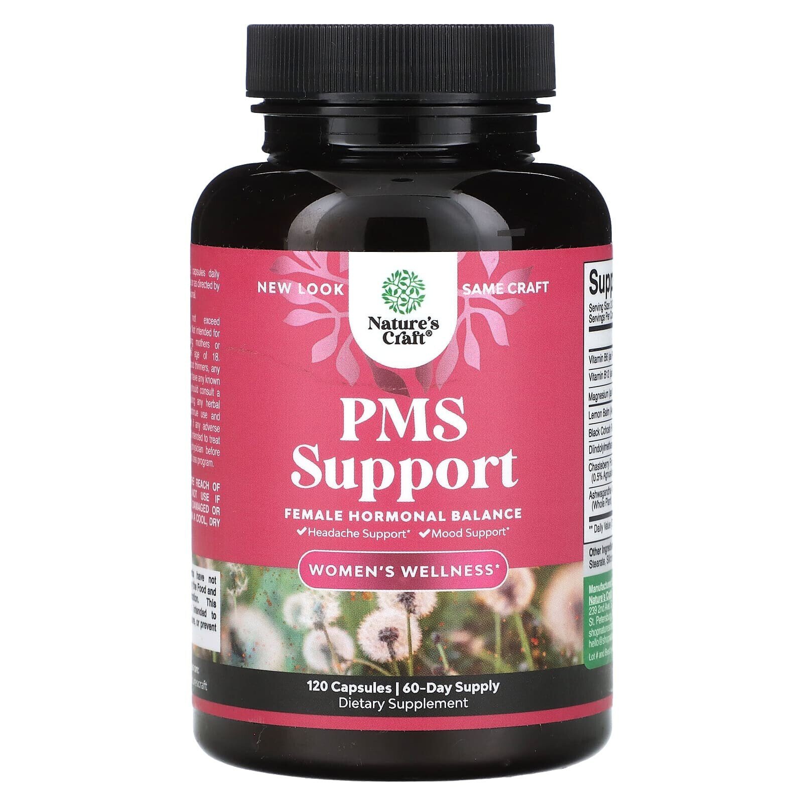 PMS Support, 120 Capsules