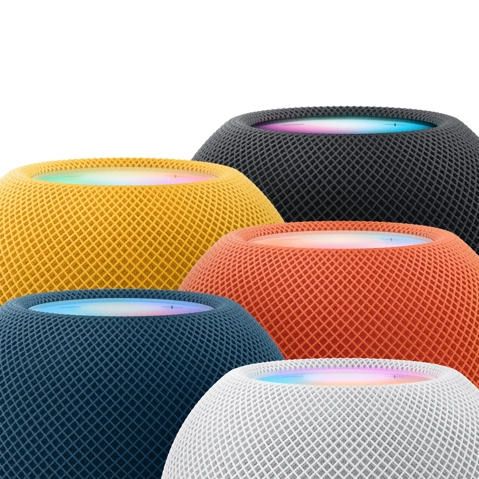 Apple HomePod mini - Apple Siri - Round - Blue - Full range - Touch - Apple Music - TuneIn