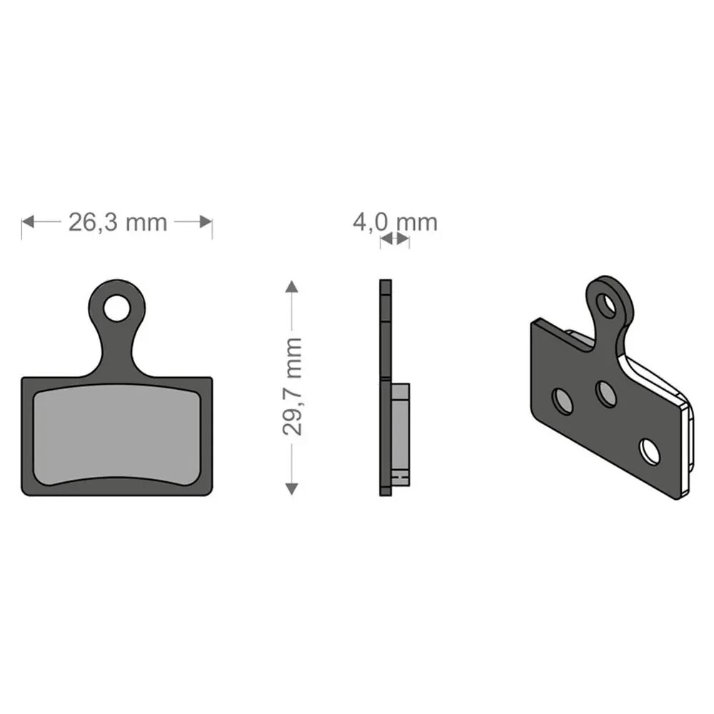 BRENTA CICLO DURACE/XTR/MCX1Shimano/Rever/TEK sintered disc brake pads