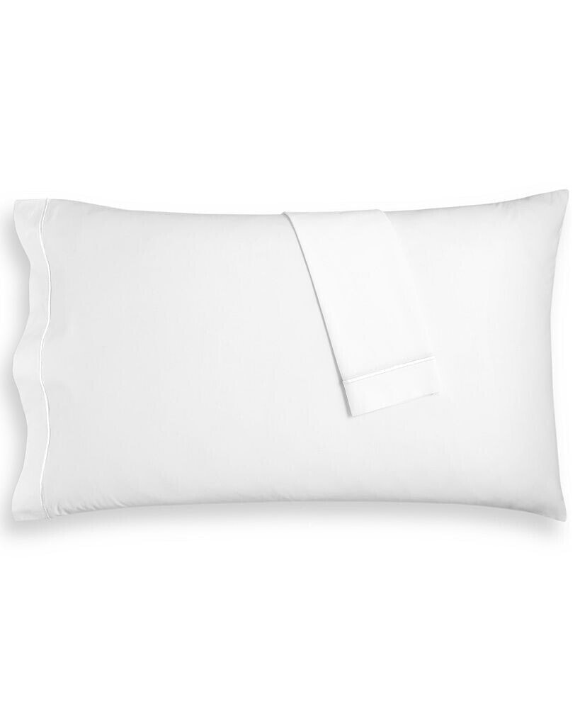 Hotel Collection cLOSEOUT! Italian Percale 100% Cotton Flat Sheet, Twin, Created for Macy's