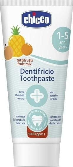 Chicco Dentifricio Toothpaste Детская зубная паста с  ксилитом для детей от 6 месяцев 50 мл