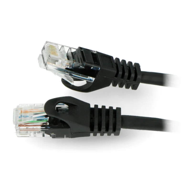 Lanberg Ethernet Patchcord UTP 5e 0,25m - black