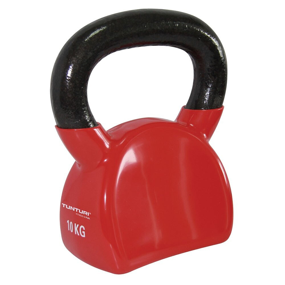 TUNTURI Kettlebells With Vynil 10kg