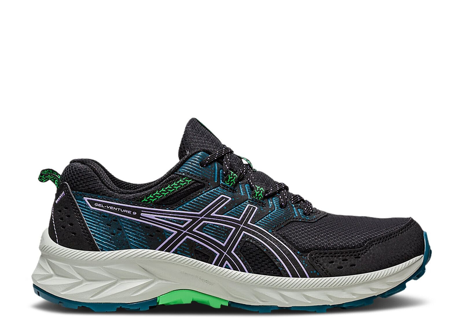 Wmns Gel Venture 9 Wide 'Black Teal Violet'