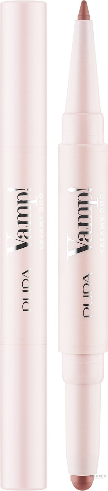 2in1 Bleistift und Lippenstift - Pupa Vamp! Creamy Duo Contouring Lip Pencil & Brilliant Lipstick