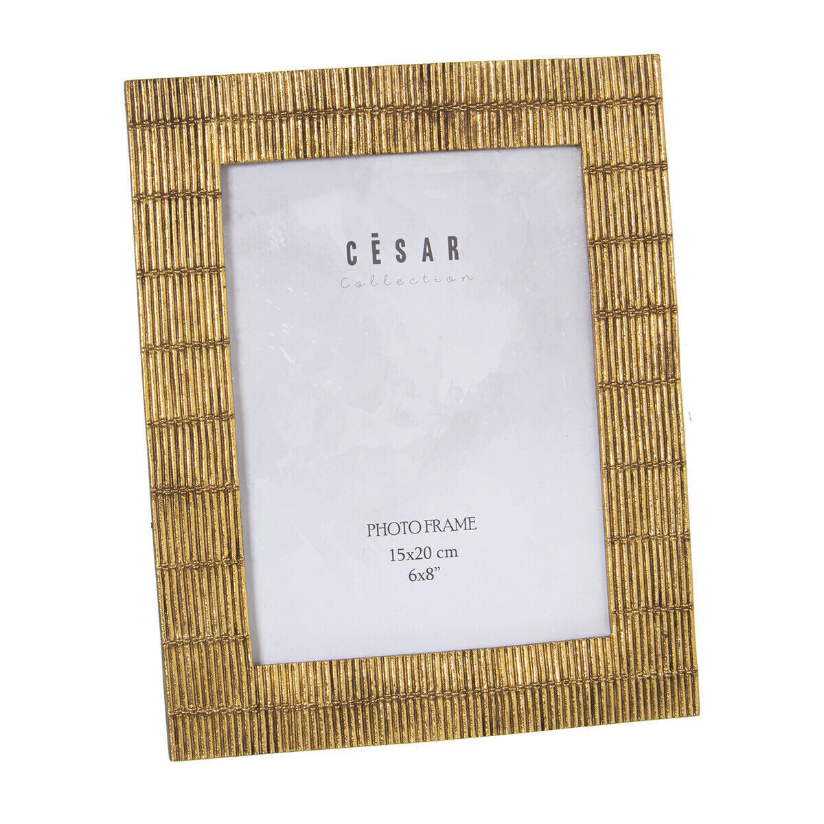 Photo frame Alexandra House Living Golden Plastic 21 x 1 x 26 cm