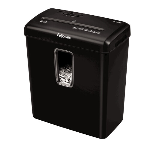 Fellowes Powershred P-30C измельчитель бумаги Particle-cut 22 cm Черный 6008101