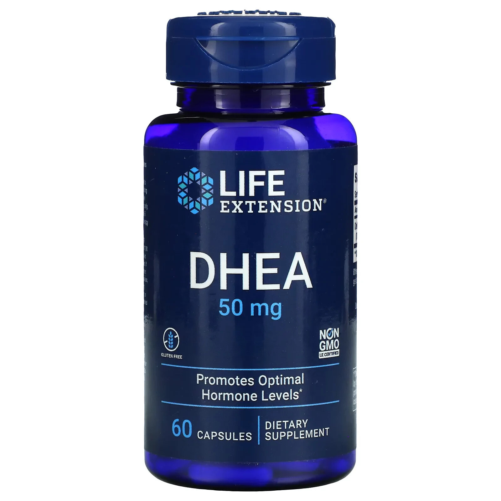 DHEA, 100 mg, 60 Vegetarian Capsules